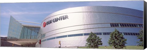 Framed BOK Center at downtown Tulsa, Oklahoma Print