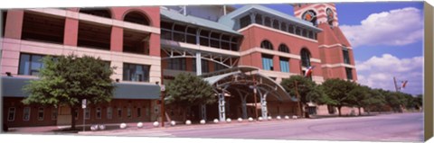 Framed Facade of a baseball stadium, Minute Maid Park, Houston, Texas, USA Print