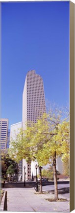 Framed Mailbox building in a city, Wells Fargo Center, Denver, Colorado, USA Print