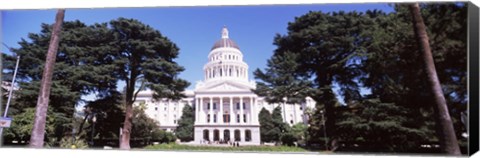 Framed California State Capitol Building, Sacramento, California Print
