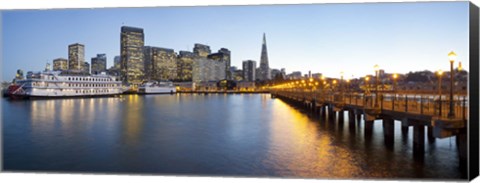 Framed San Francisco Pier, San Francisco, Califorina Print