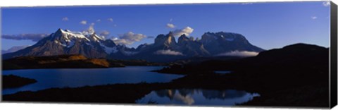 Framed Torres Del Paine, Patagonia, Chile Print