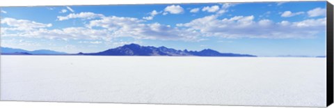 Framed Bonneville Salt Flats, Utah, USA Print