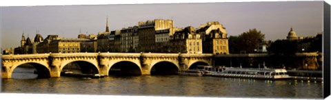 Framed Pont Neuf Bridge, Paris, France Print