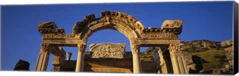 Framed Turkey, Ephesus, temple ruins Print