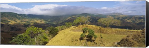 Framed Clouds over mountains, Monteverde, Costa Rica Print