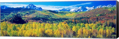 Framed San Juan Mountains, Colorado, USA Print