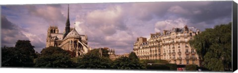 Framed France, Paris, Notre Dame Print