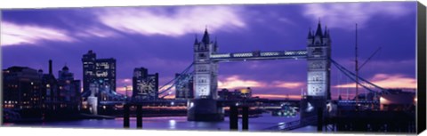 Framed Tower Bridge, Landmark, London, England, United Kingdom Print