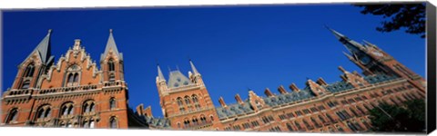 Framed St Pancras Railway Station London England Print