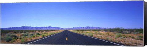 Framed Road, Nevada, USA Print