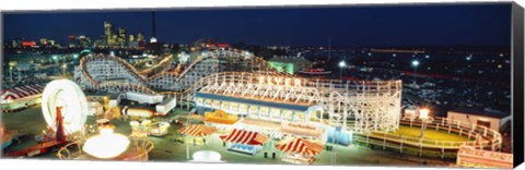 Framed Amusement Park Ontario Toronto Canada Print