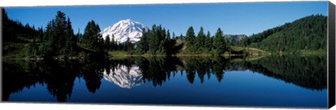 Framed Eunice Lake Mt Rainier National Park WA USA Print