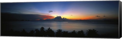 Framed Sunset &amp; Cloud Thailand Print