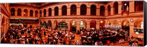 Framed France, Paris, Bourse Stock Exchange Print