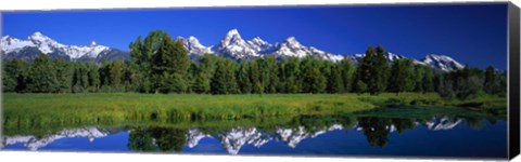 Framed Teton Range Grand Teton National Park WY USA Print