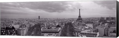 Framed Eiffel Tower, Paris, France Print