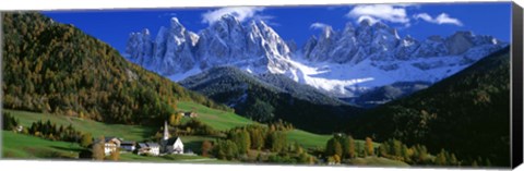 Framed Saint Magdalena Church, Italy Print