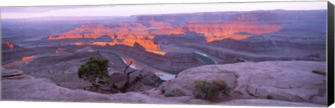 Framed Sunrise, Deadhorse State Park, Utah, USA Print