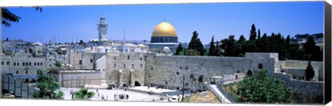 Framed Jerusalem, Israel Print