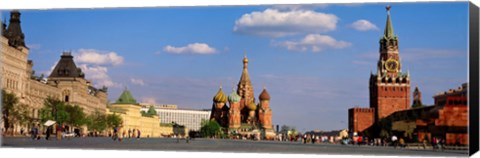 Framed Red Square, Moscow, Russia Print