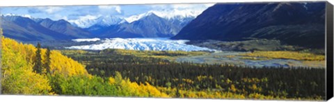 Framed Mantanuska Glacier AK USA Print