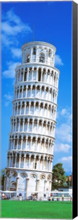 Framed Tower Of Pisa, Tuscany, Italy Print