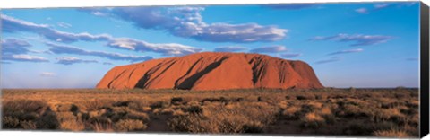 Framed Sunset Ayers Rock Uluru-Kata Tjuta National Park Australia Print