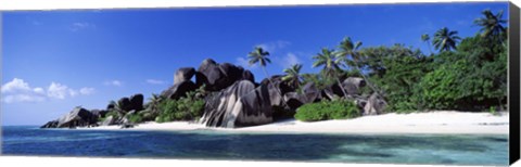 Framed La Digue Island Seychelles Print