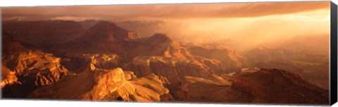 Framed Sunrise View From Hopi Point Grand Canyon AZ Print