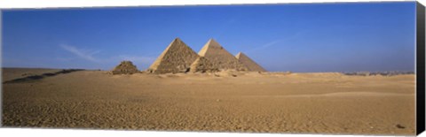 Framed Great Pyramids Giza Egypt Print