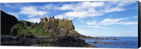 Framed Dunluce Castle, Antrim, Ireland Print