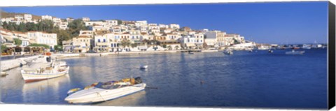 Framed Andros, Cyclades, Greece Print