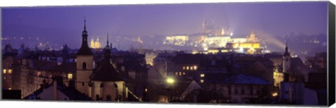 Framed Hradcany Castle, Prague, Czech Republic Print