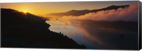 Framed Columbia River Gorge OR Print