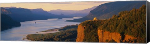 Framed Columbia River OR Print