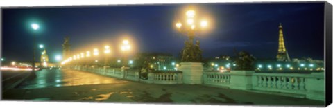 Framed Evening Paris France Print