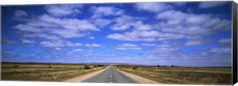 Framed Outback Highway Australia Print