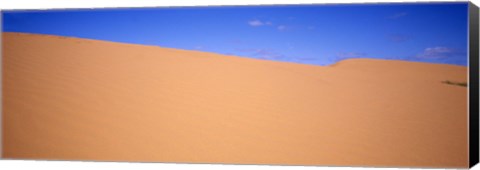 Framed Sand dunes in a desert, New South Wales, Australia Print