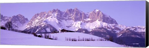 Framed Wilder Kaiser Austrian Alps Print