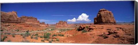 Framed Arches National Park, Moab, Utah, USA Print