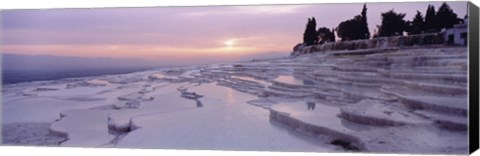 Framed Pamukkale Turkey Print