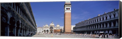 Framed Square in Venice Italy Print