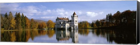 Framed Anif Castle Austria Print