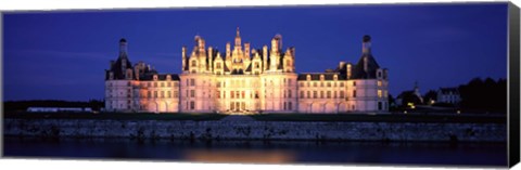 Framed Chateau de Chambord Loire France Print