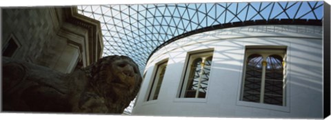 Framed British Museum Interior, London, England Print