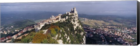 Framed San Marino Print