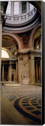 Framed Pantheon Interior Paris France Print