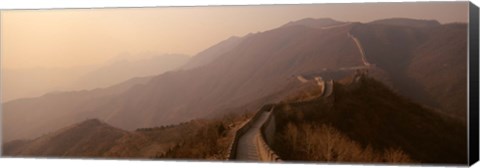 Framed Great Wall Of China, Mutianyu, China Print