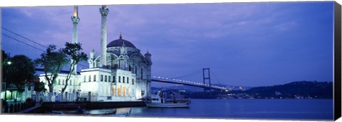 Framed Ortakoy Mosque, Istanbul, Turkey Print